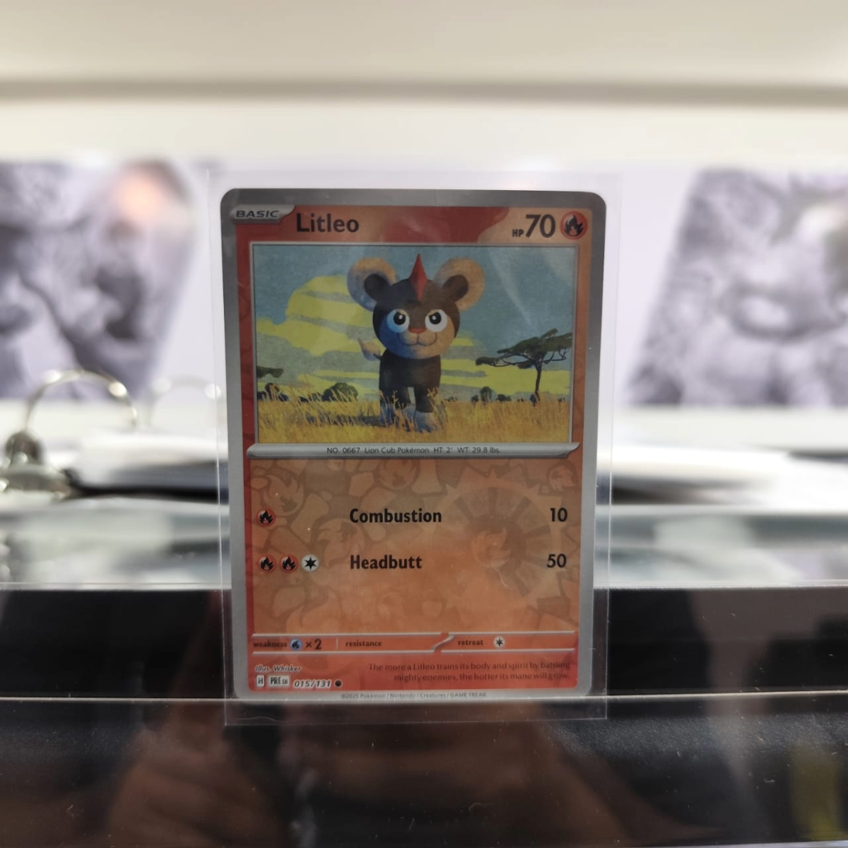 Litleo PRE 015/131 Single Reverse Pokémon TCG