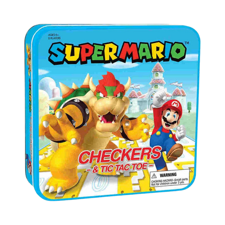 Super Mario Bros™ CHECKERS & TIC TAC TOE: Super Mario vs. Bowser - ENGLISH