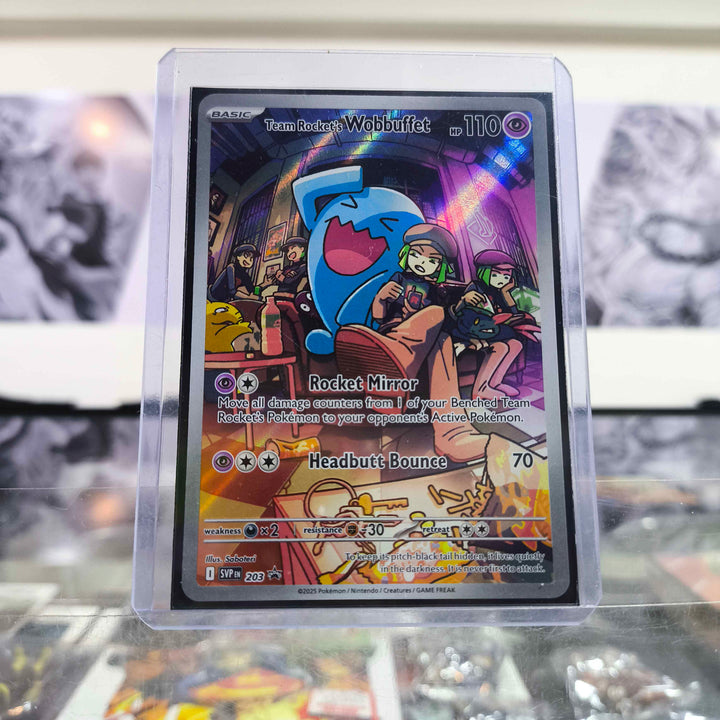 Team Rocket´s Wobbuffet SVP Promo 203 Single Pokémon TCG