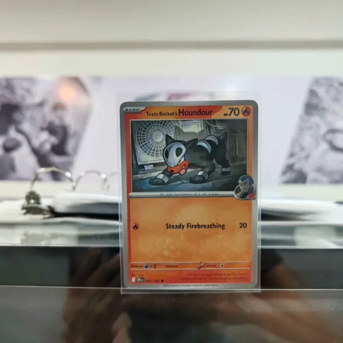 Team Rocket´s Houndour DRI 037/182 Single Pokémon TCG