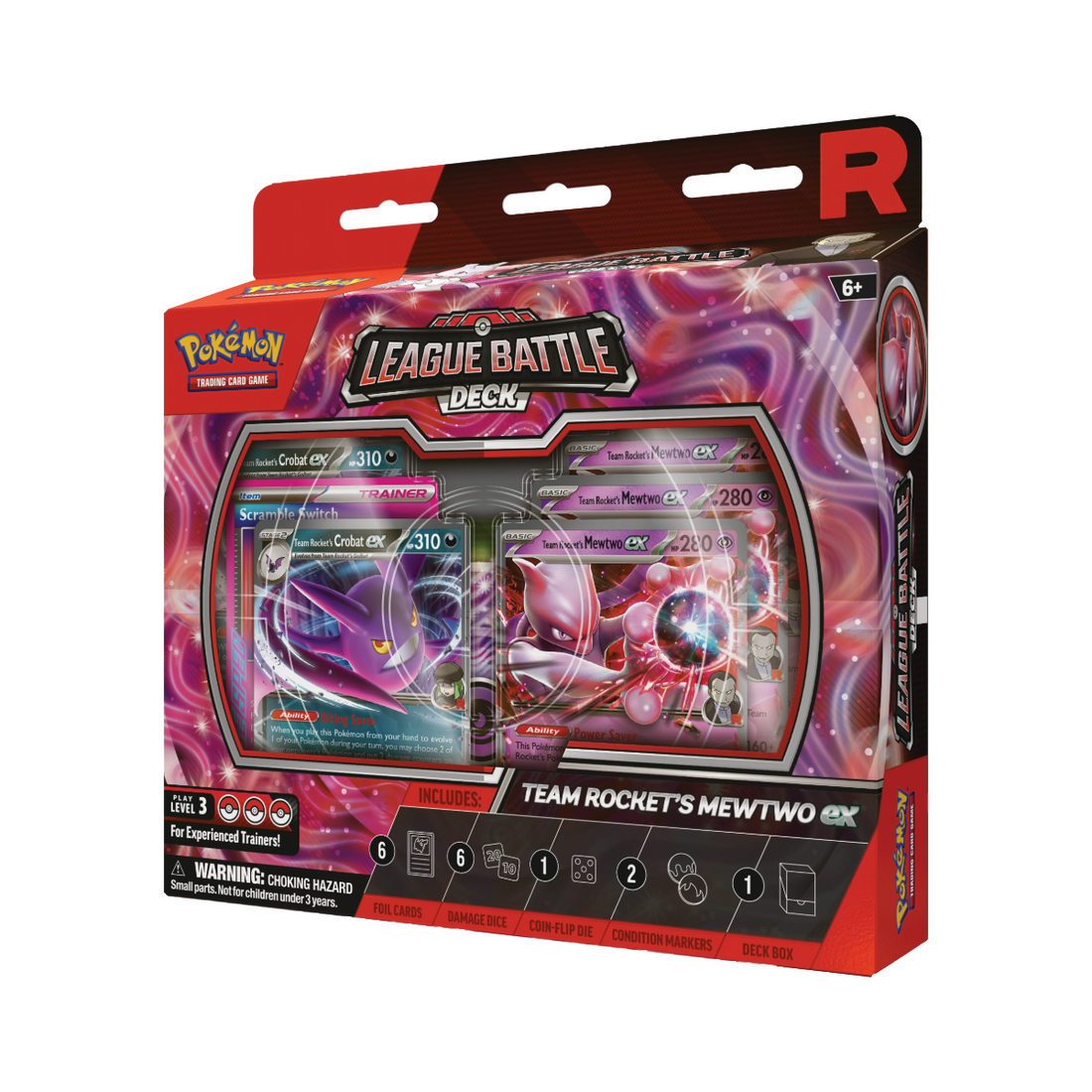 Pokémon Team Rocket’s Mewtwo ex League Battle Deck ING