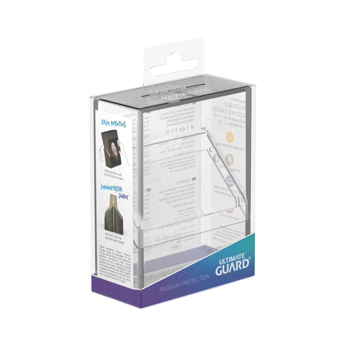 Ultimate Guard Boulder Deck Case 40+