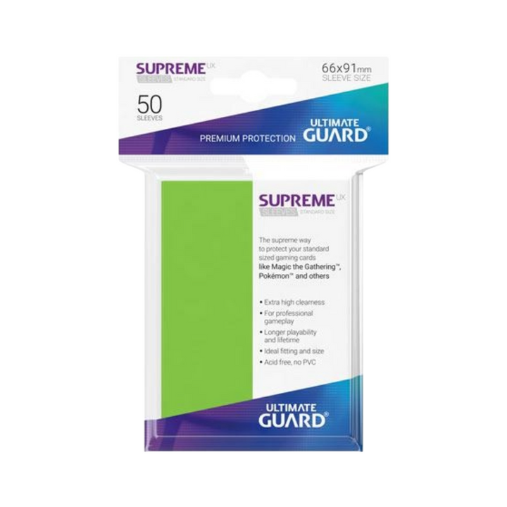 Ultimate Guard Supreme UX Sleeves Standard Size