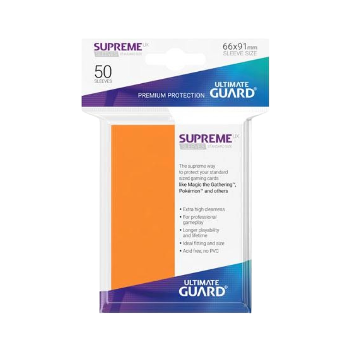 Ultimate Guard Supreme UX Sleeves Standard Size