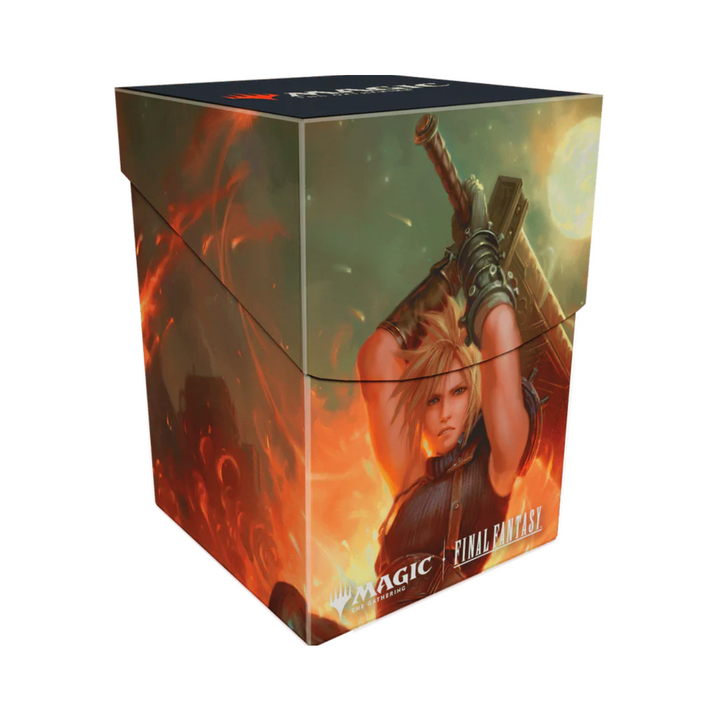 Ultra PRO Deckbox 100+ MTG- Final Fantasy- Cloud, Ex-Soldier
