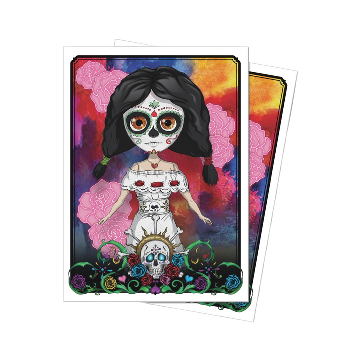 Ultra Pro Dia De Los Muertos Doll Standard Size Deck Protector Sleeves
