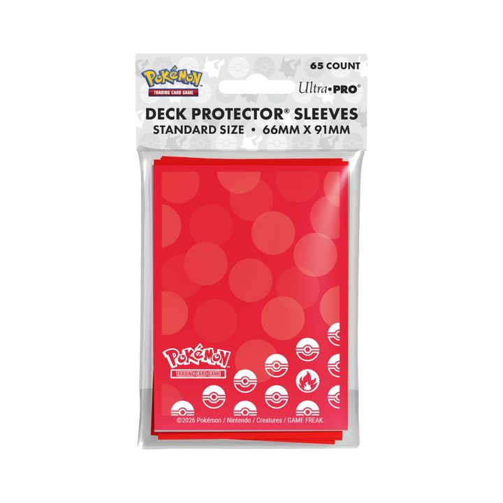 Ultra Pro Energy - Fire Type 65ct Deck Protector Sleeves for Pokémon