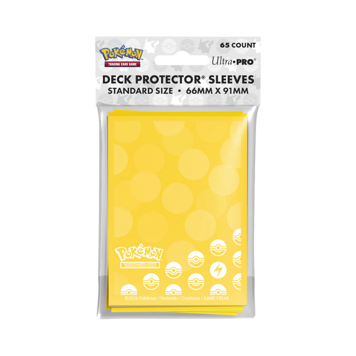 Ultra Pro Energy - Lightning Type 65ct Deck Protector Sleeves for Pokémon