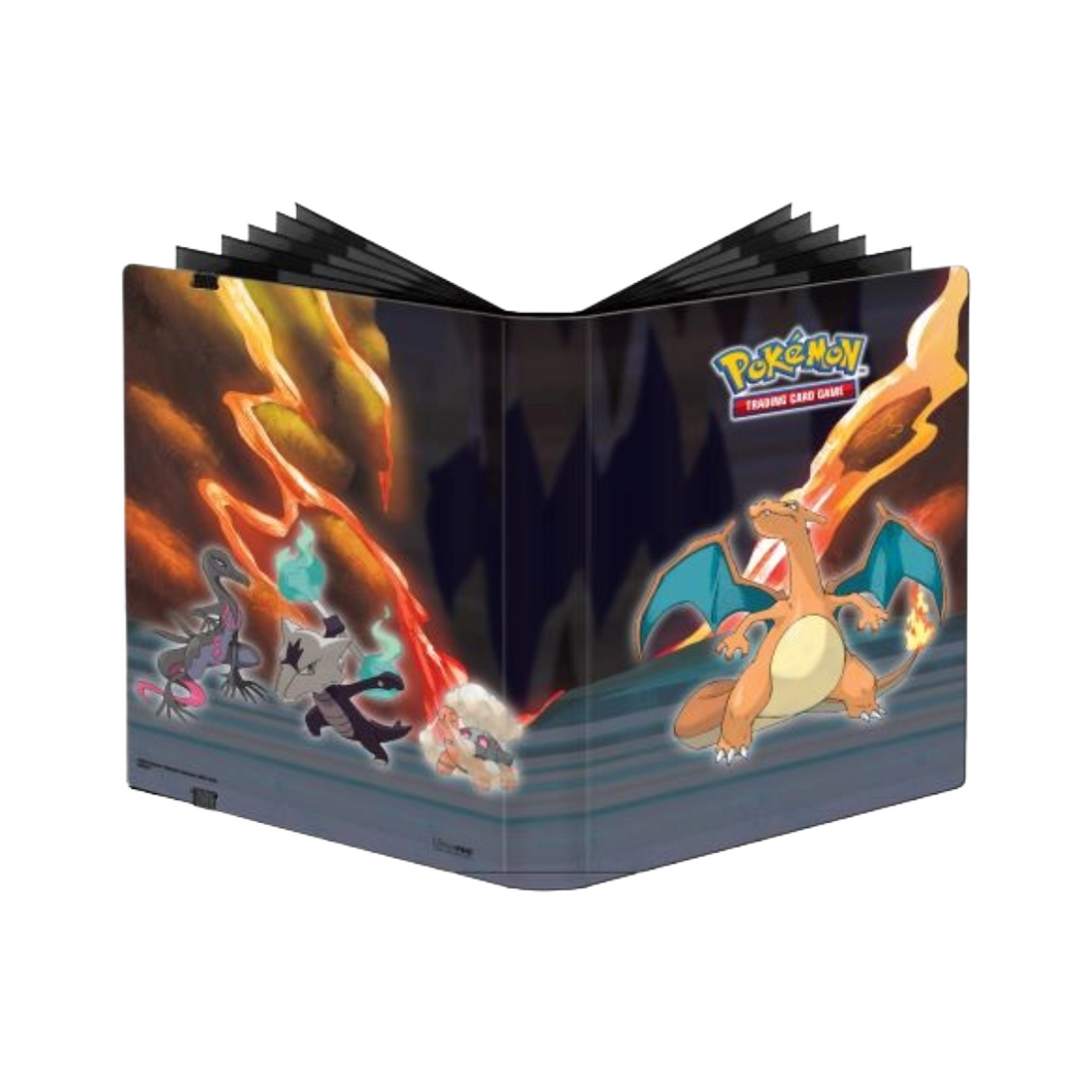 Ultra Pro Gallery Series: Scorching Summit 9-Pocket PRO-Binder for Pokemon