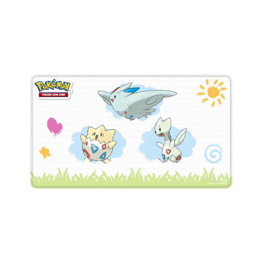 Ultra Pro Togepi Evolutions Stitched Playmat for Pokemon