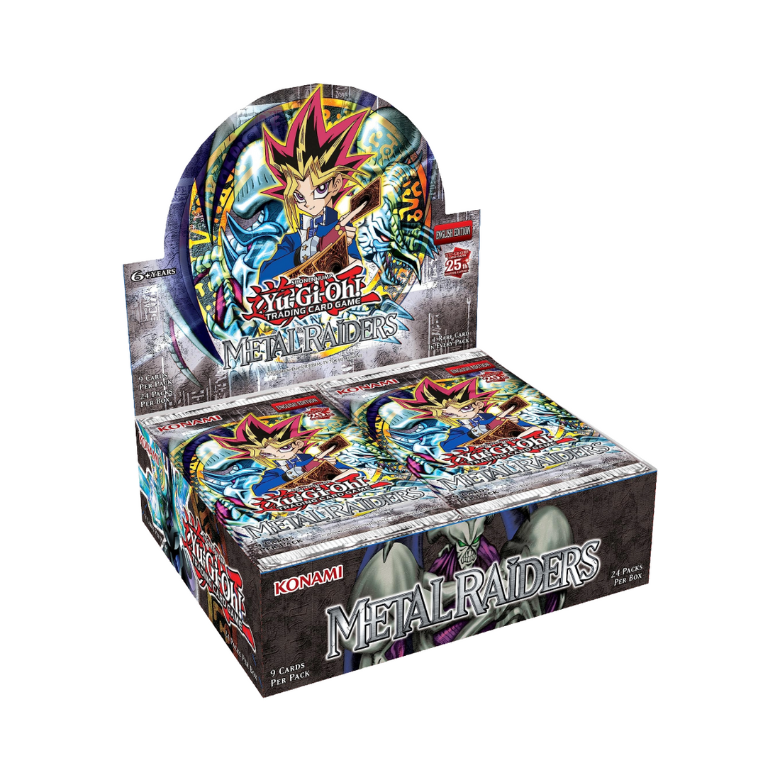 Yu-Gi-Oh! 25th Anniversary Metal Raiders Booster Display ESP