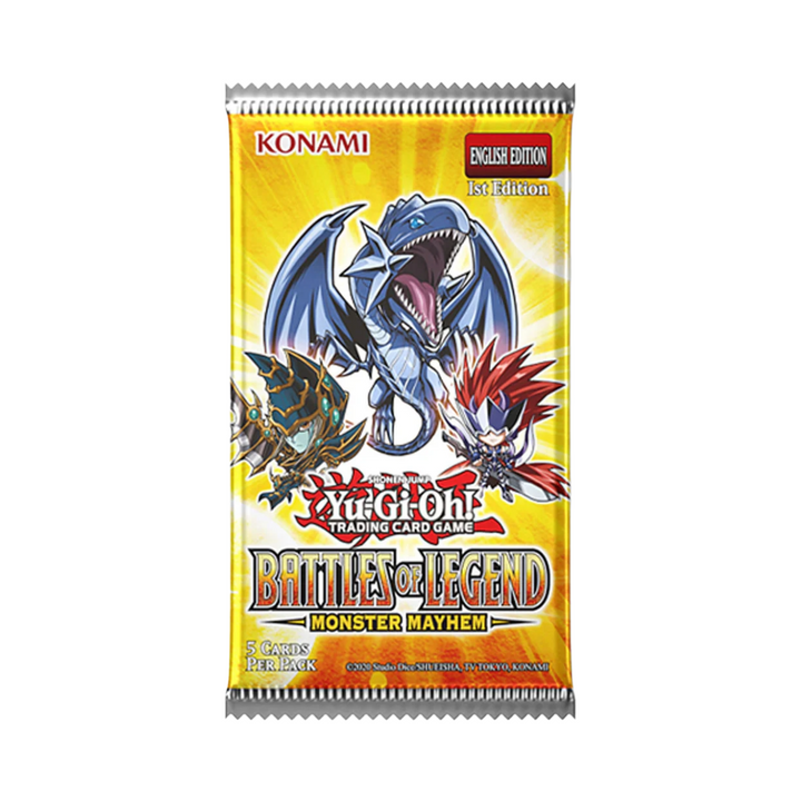 Yu-Gi-Oh! Battles of Legend: Monster Mayhem Booster Pack