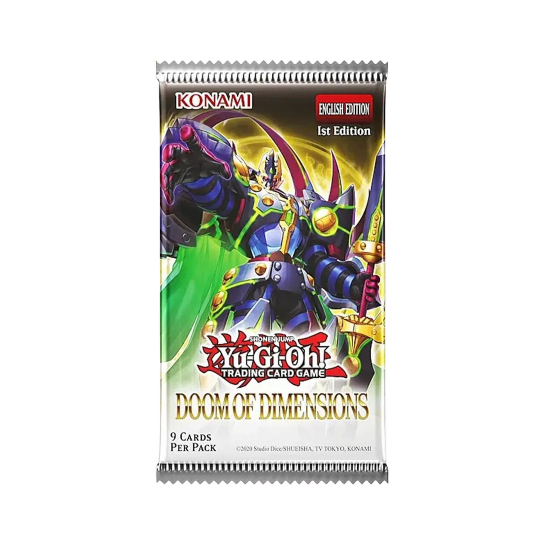 Yu-Gi-Oh! Doom of Dimensions Booster Pack Inglés