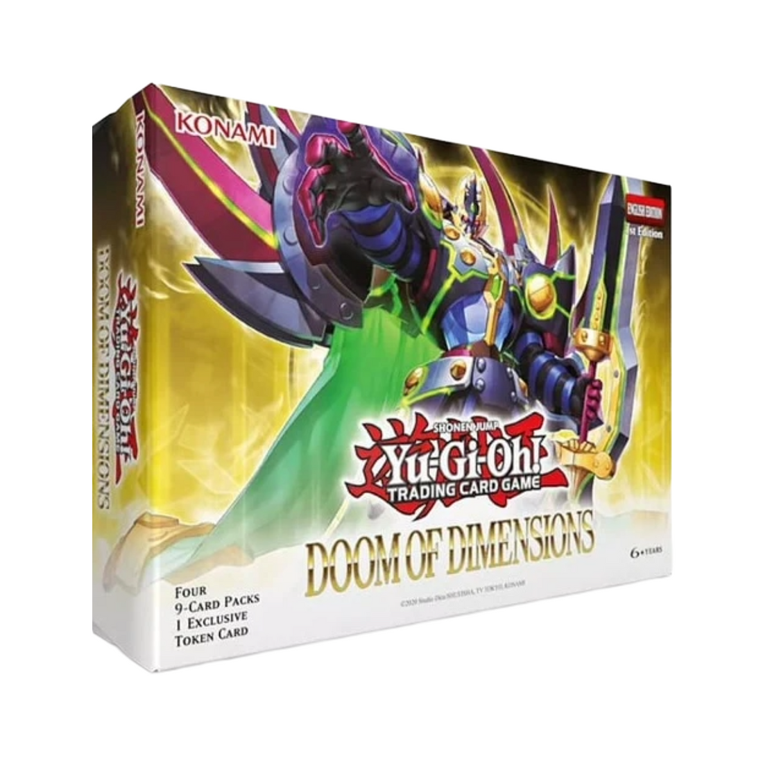 Yu-Gi-Oh! Doom of Dimensions Token Box Inglés