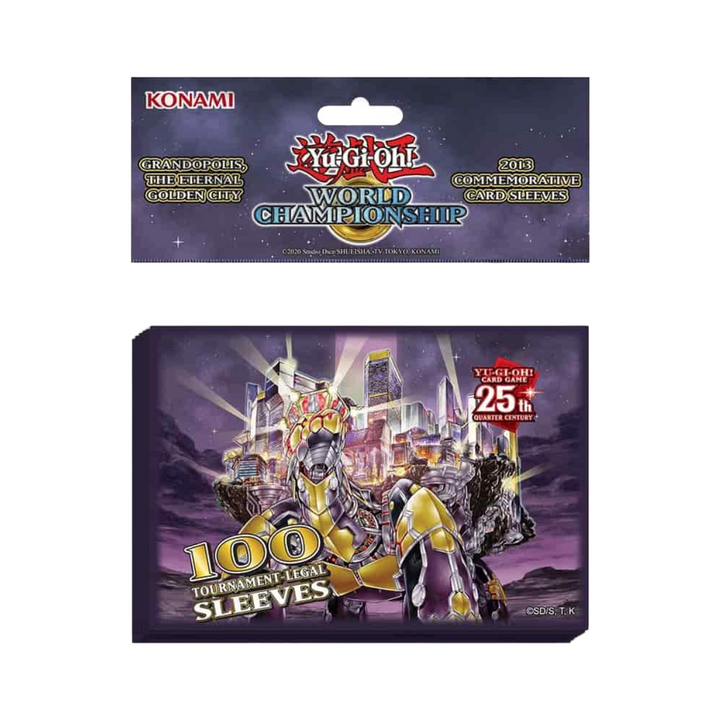 Yu-Gi-Oh!  Grandopolis, The Eternal Golden City - 2013 World Championship Sleeves
