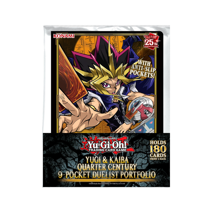 Yu-Gi-Oh!  Yugi & Kaiba Quarter Century 9-Pocket Duelist Portfolio