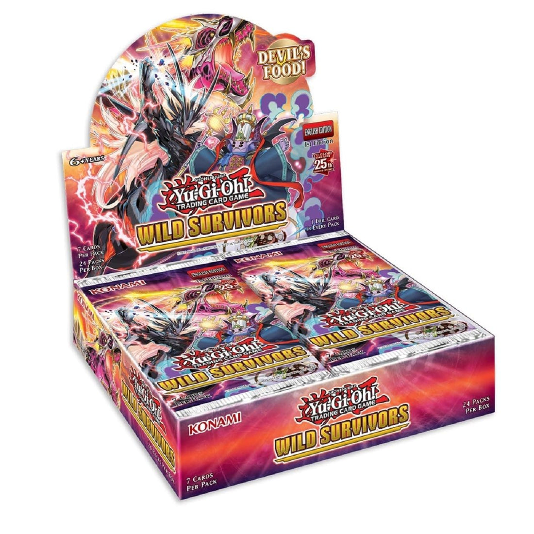 Yu-Gi-Oh! Wild Survivors Booster Display ESP