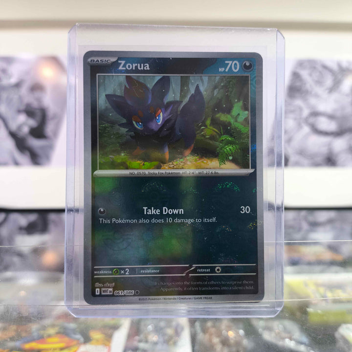 Zorua WHT 061/086 Single Pokémon TCG