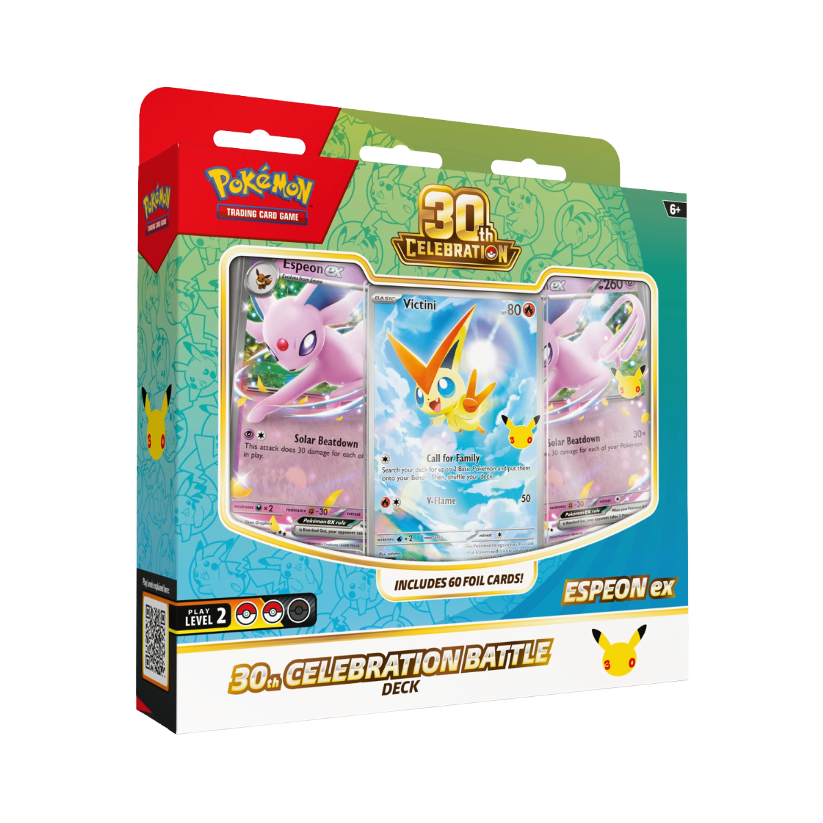 PREVENTA PAQUETE Pokémon TCG: 30th Celebration Battle Deck Inglés y Español