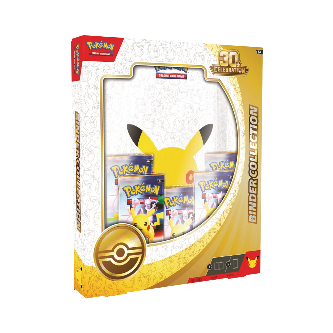 PREVENTA PAQUETE Pokémon TCG: 30th Celebration Binder Collection Inglés y Español