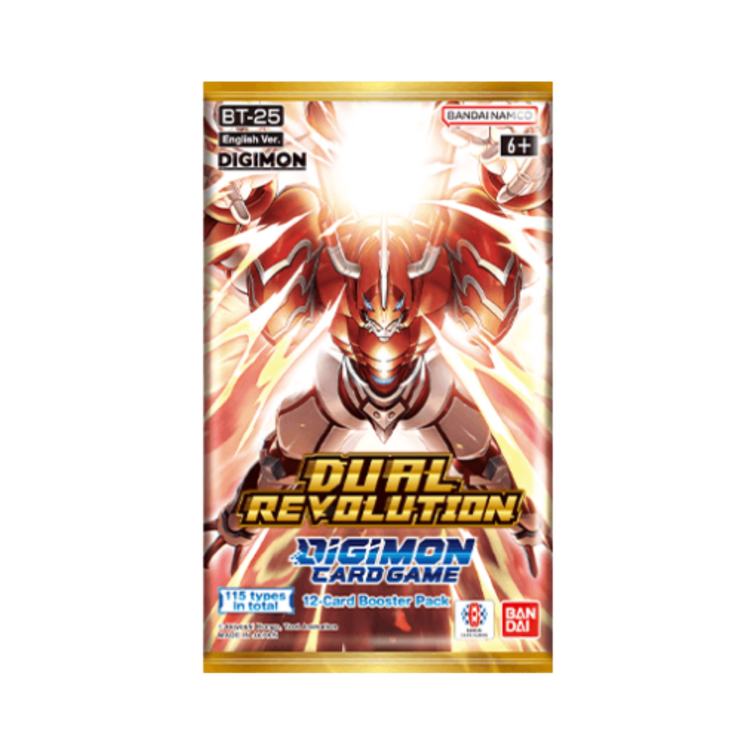 Digimon Booster Pack DUAL REVOLUTION (BT-25) ING