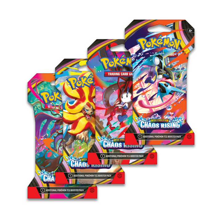 Pokémon Chaos Rising Sleeved Booster ING