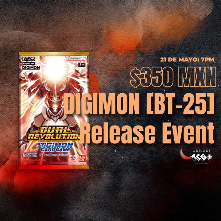 Entrada Digimon Release BT-25  21 de Mayo