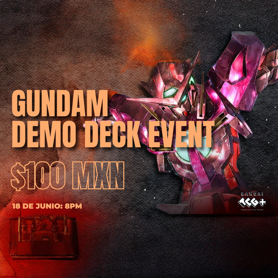 Entrada Gundam DEMO 18 de Junio