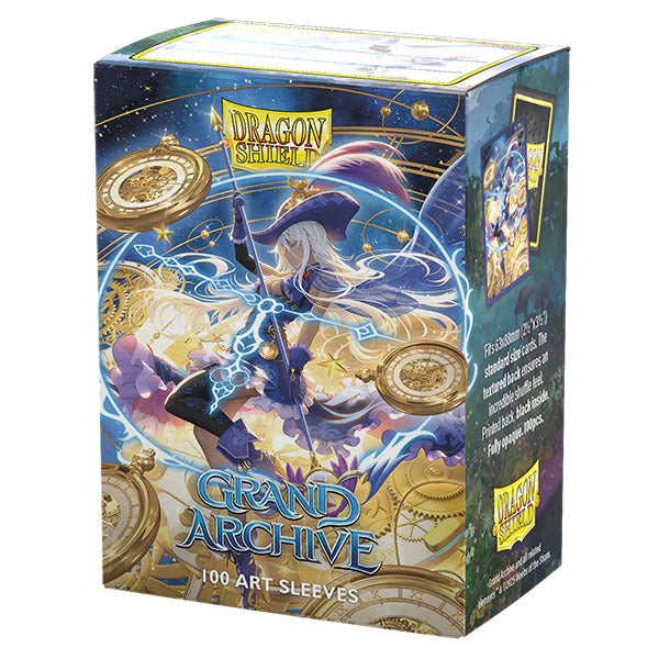 Dragon Shield Sleeves: Standard DUAL- Matte 'Grand Archive Chronowarp' Art, Limited Edition (100 ct.)