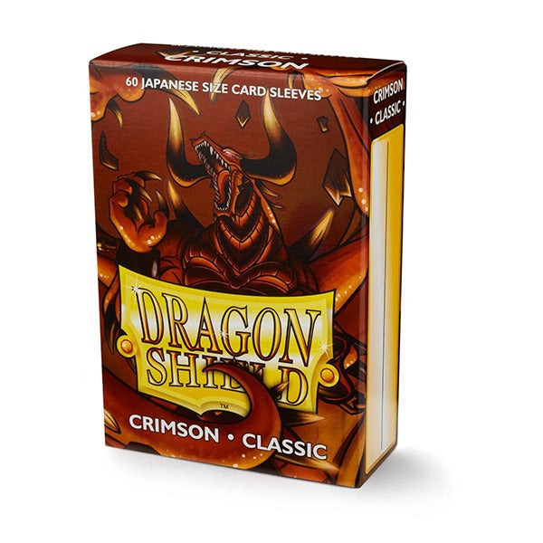Dragon Shield Sleeves: Japanese- Classic Crimson (60 ct.)