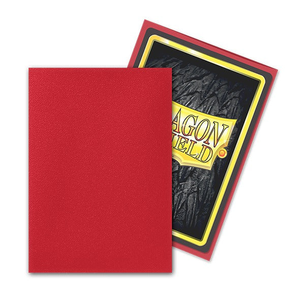 Dragon Shield Sleeves: Japanese- Matte Ruby 'Geledar' (60)