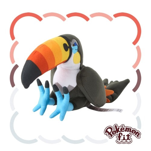 Pokémon Fit Japón Pokémon Center Pikipek / Kerarappa / Toucannon