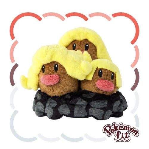 Pokémon Fit Japón Pokémon Center Alola Digglet / Dugtrio / Meowth / Persian