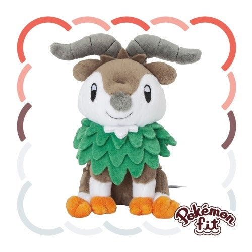 Pokémon Fit Japón Pokémon Center Skiddo / Gogoat / Pancham / Pangoro