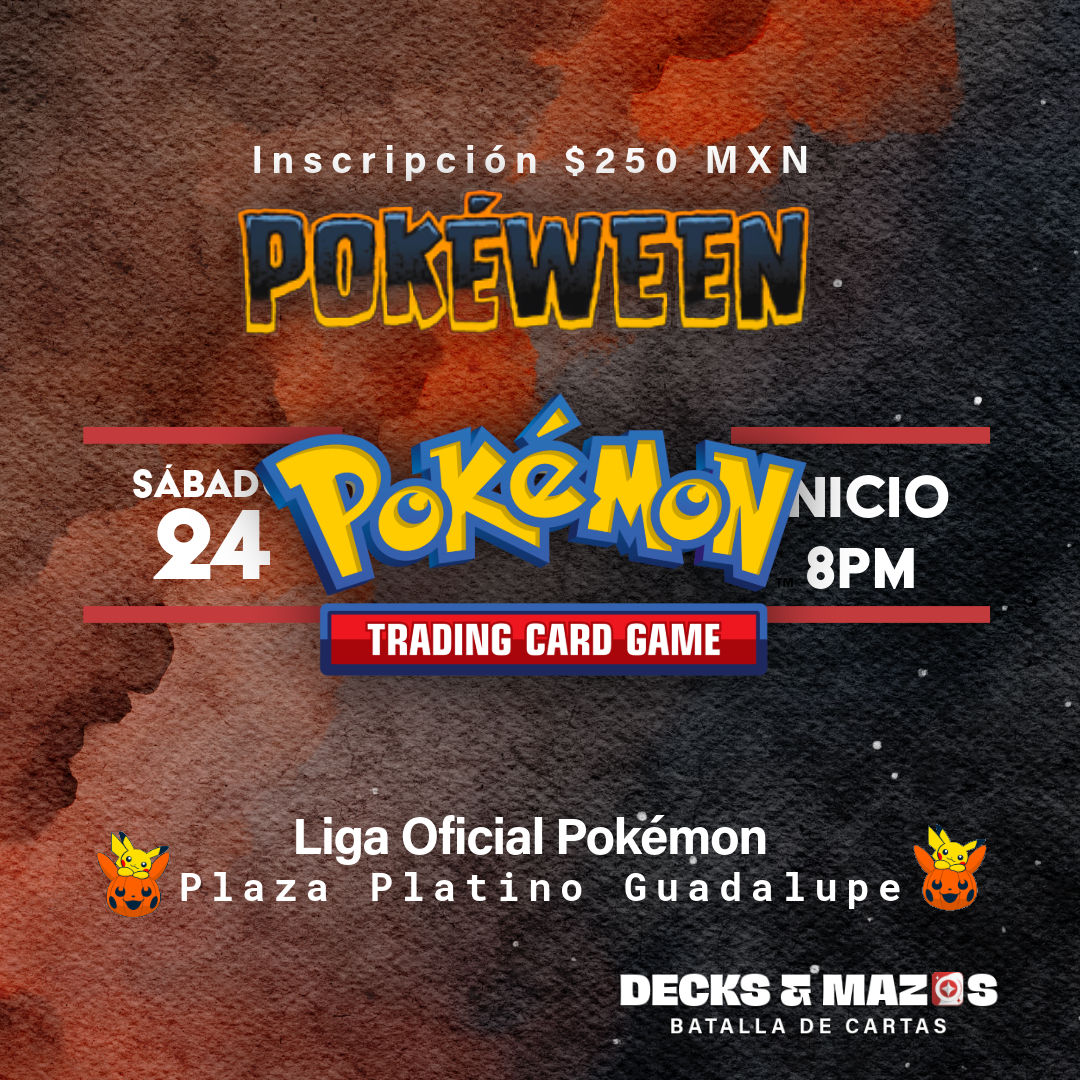 Pokémon Pokeween 24 de Octubre 2026 Apolupe
