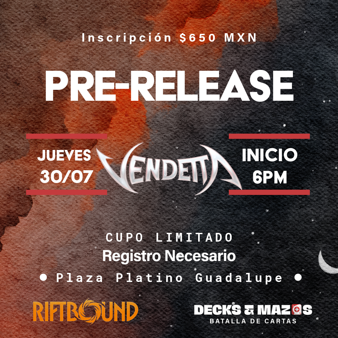 Pre release Riftbound TCG: Set 4- Vendetta 30/07